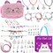 DIY Beaded Jewelry Making Kit (MyPinkCat KIT) 6 x 6 x 2.3 inches